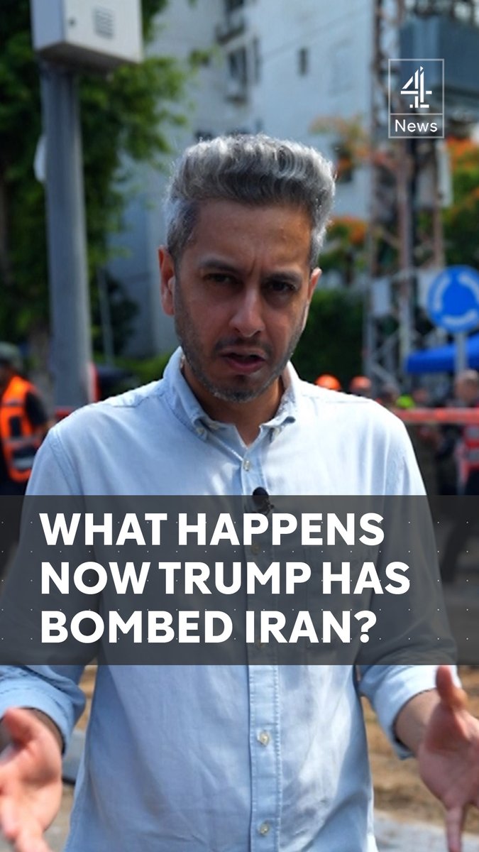 US President Donald Trump has announced that American forces bombed three nuclear sites in Iran overnight, including the secretive Fordo site deep underground.