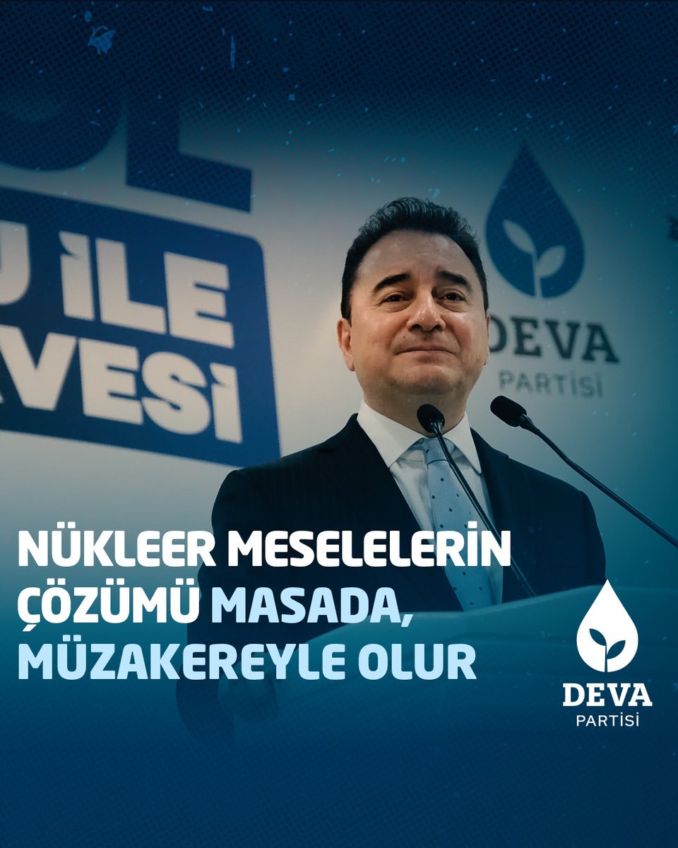 Bu sabah erken saatlerde ABD’nin İran'a başlattığı saldırıları şiddetle kınıyorum. ABD’nin saldıran taraf olarak bu operasyonlara katılması ateşi büyütebilir, başka ülkeleri de içine çekebilir. Diplomasi için geç değildir. Nükleer meselelerin çözümü masada, müzakereyle olur.