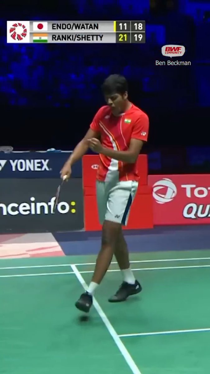 Ben Beckman thinks this is one of the greatest saves in #badminton history. 👀 What do you think?