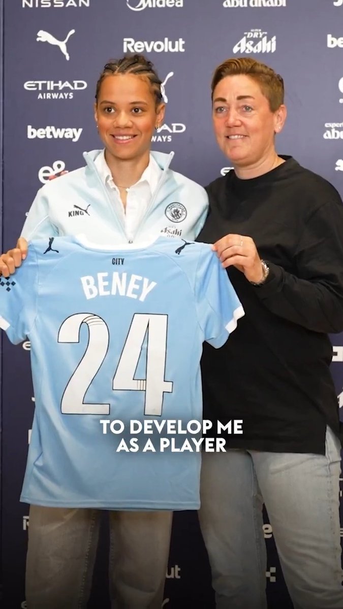 Iman Beney has joined Man City from Swiss champions BSC YB Frauen on a four-year deal ✍️
