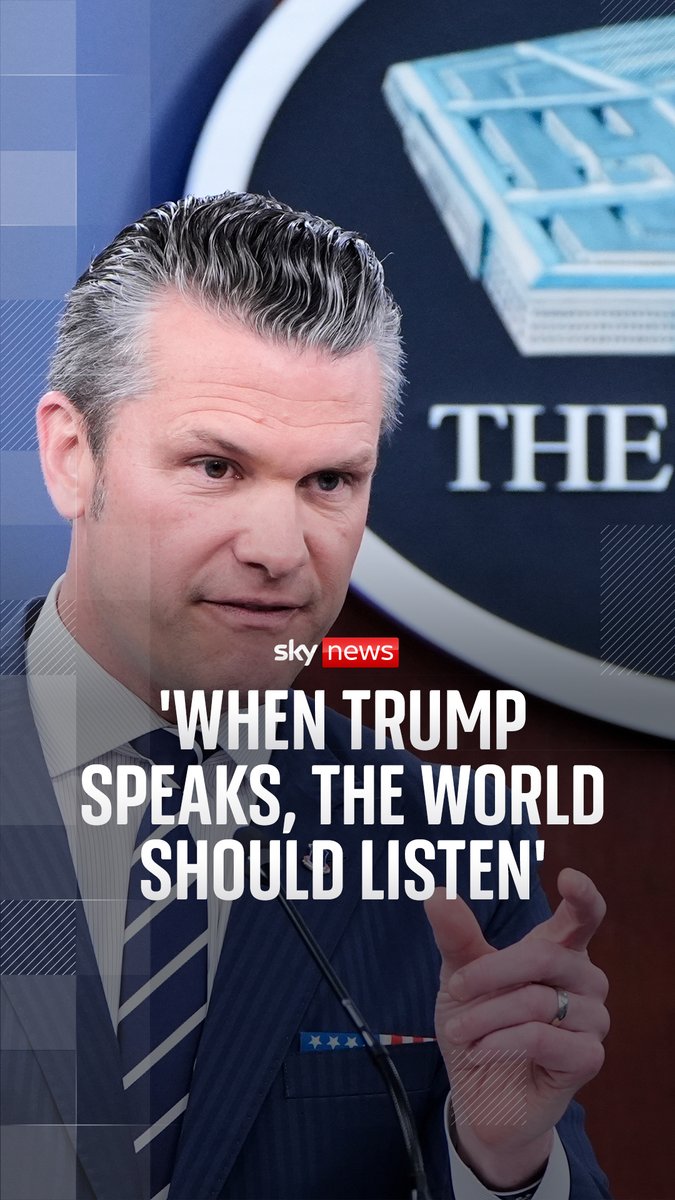 US defence secretary Pete Hegseth claims America's strike on three nuclear facilities in Iran was an "incredible and overwhelming success" Live updates ➡️