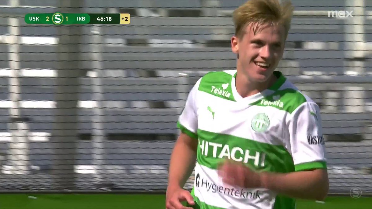 Jens Magnusson är tvåmålsskytt! Drömminuter för VSK precis innan halvtidsvilan, 2-1 👀 📲 Se Västerås SK - IK Brage på Max