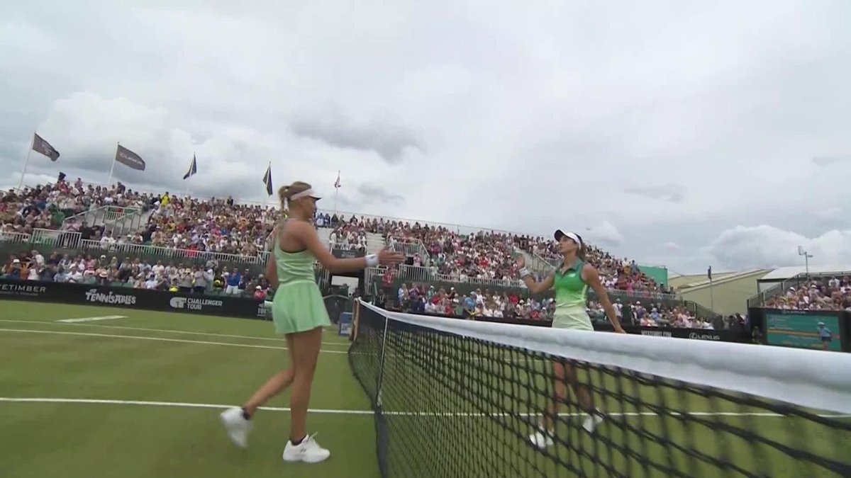 Nottingham Champion 🏆 Kessler takes home the title in Nottingham after defeating Yastremska in straight sets. #LexusNottinghamOpen