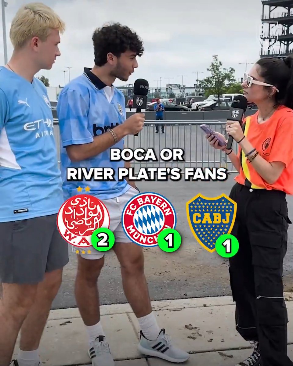 Man City fans pick the best fanbases they've seen at the Club World Cup 🙌