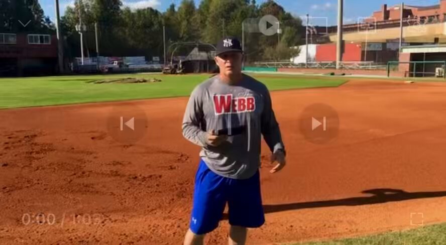 Train at or above game speed to prepare and build game confidence. Here we are training “4 second feet.”This SS is choosing to use a prep-step version of a “small walk - creep” to be ready to take a great first step to the batted ball. Remember … Trey Turner is 3.7. Thus, once 4 seconds is mastered, we can cut or add time to simulate different types of runners. This process creates an exceptional internal clock. 4.0 seconds…. includes all plays. Backhand, forehand, slow roller, DP’s. NOTE: For younger players on smaller fields, time your fastest runners from home to first (with swing). Take 3 tents of a second off that time as your base goal. Measure with stopwatch. On with contact of bat, off when pops 1B glove. Next Level Baseball Dirt Bro Diamond Training Taber Mongero @FungoMan