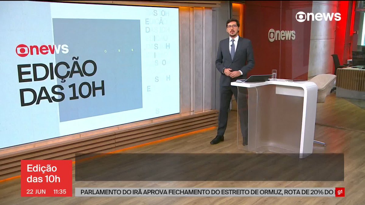 Comentarista da GloboNews faz pedido de desculpas. ➡ Assista na #GloboNews: