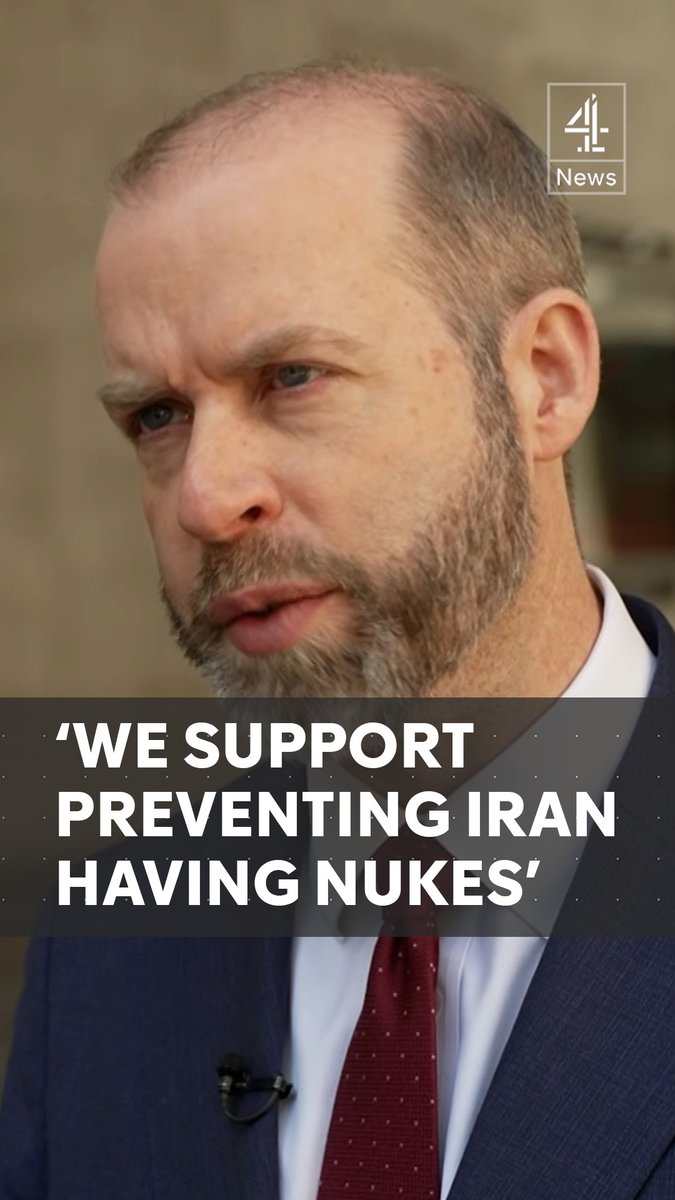 The British government supports preventing Iran having nuclear facilities, according to the trade secretary. Jonathan Reynolds says 'not a week goes by' without Iran targeting cyber attacks on UK infrastructure.
