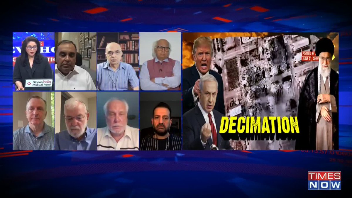 Iran-Israel Conflict The tension between Pakistan and India is much more worrying than that between Israel and Iran...: Maj. Gen. (res.) Yaakov Amidror, Fmr. National Security Advisor of Israel The war imposed on Iran is a war of aggression: Nima Tavallaey Roodsari tells @ShreyaDhoundial