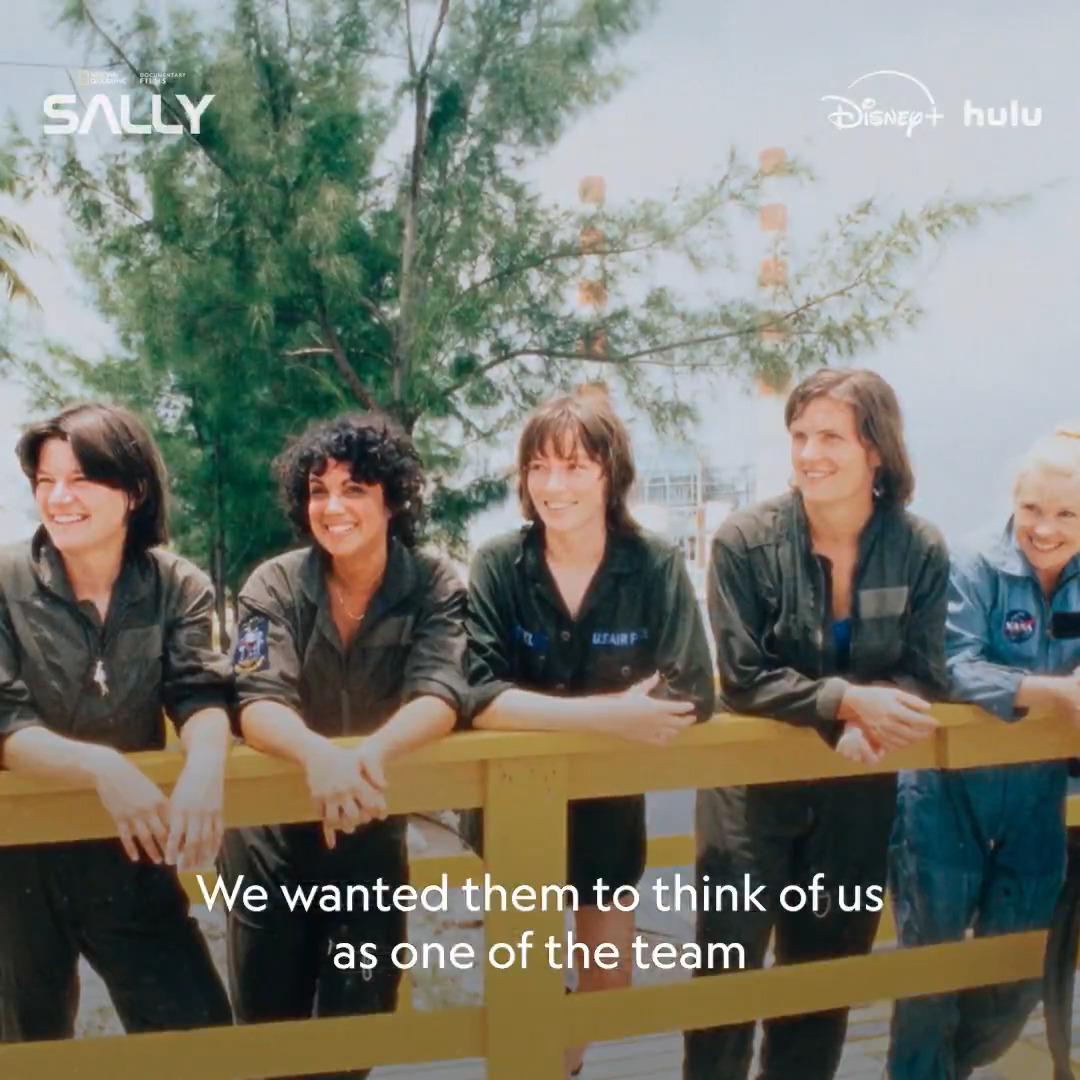 The 1978 NASA class was groundbreaking for more reasons than one. Discover how Sally Ride and her peers redefined what it meant to be an astronaut. #SALLYfilm is now streaming on Disney+ and Hulu
