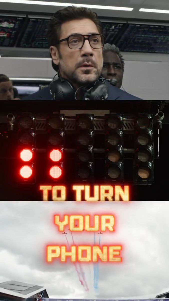 🔁 TURN YOUR PHONE 🔁 #F1TheMovie races into theaters this FRIDAY – get tickets now!