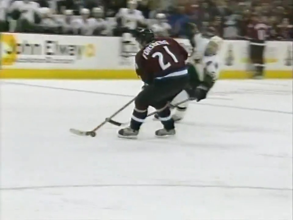 Peter Forsberg made everything look so easy, that's two time cup champ Sergei Zubov, one of the greatest defenseman of all-time and Foppa made him look like nothing. Peter the Great had a habit of making Hall of Fame defenseman look average.