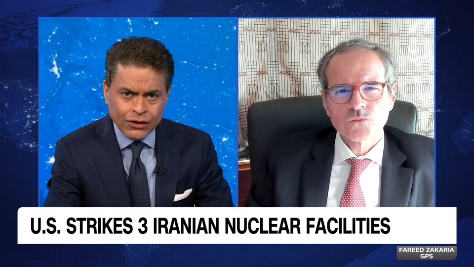 “We did not have elements to prove that Iran had a plan or a systematic effort towards a nuclear weapon.” Part 2 of my conversation with UN atomic energy watchdog chief Rafael Mariano Grossi, who assessed the impact of US strikes on Iran’s nuclear sites: