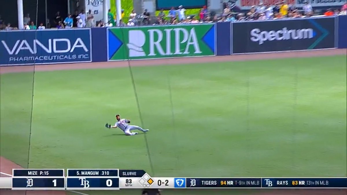 Riley Greene is putting on a masterclass in left field for the Detroit Tigers! Want to send him to the 2025 All-Star Game? ➡️