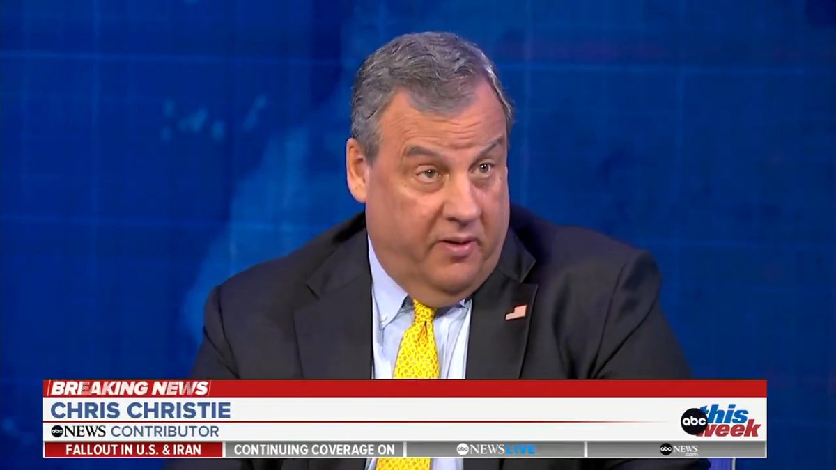 Chris Christie: "I think that the President deserves an enormous amount of credit."