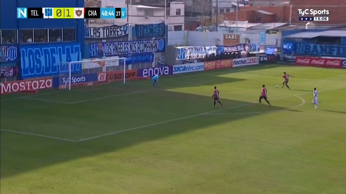 El INSÓLITO gol que ERRÓ Chacarita en el final del partido ante San Telmo. #NacionalEnTyCSports.