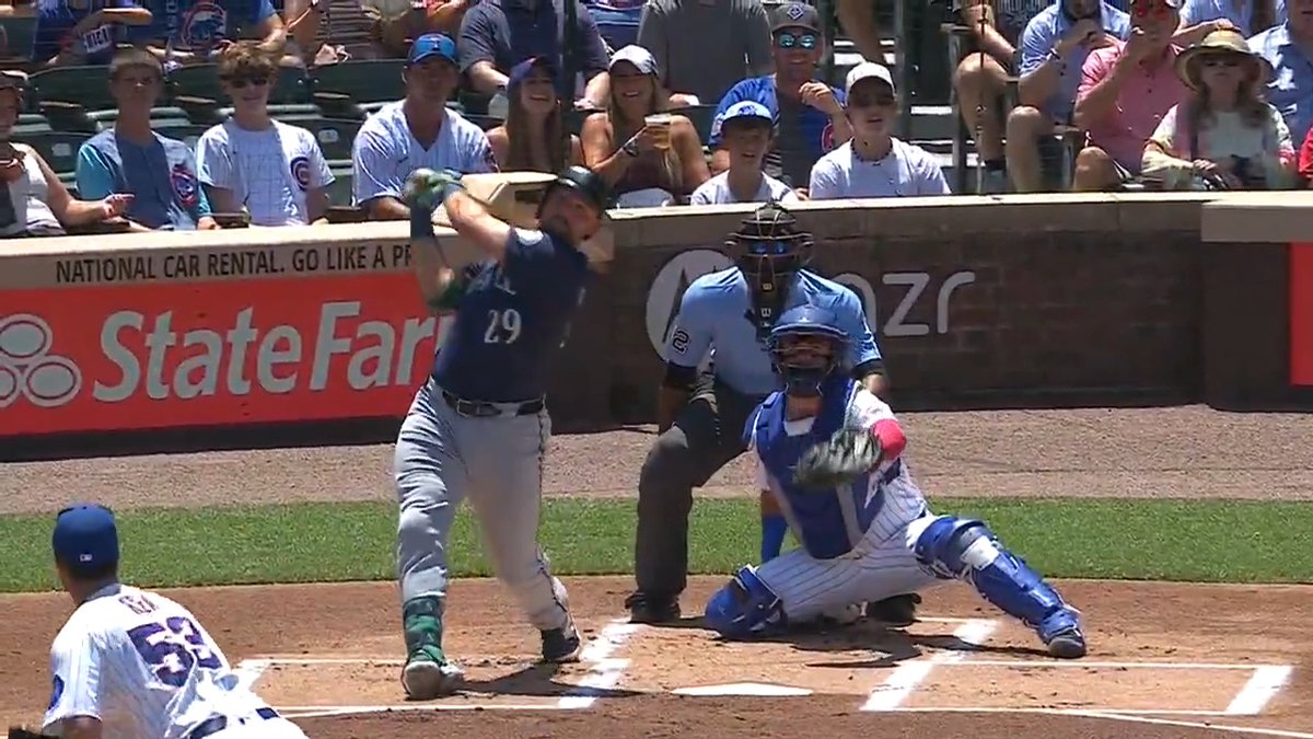 FOUR homers in the series FIVE homers in his last 5 games Cal Raleigh simply cannot be stopped right now!