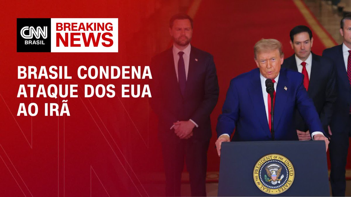 Brasil condena ataque dos EUA e vê força dos Brics; assista #AgoraCNN