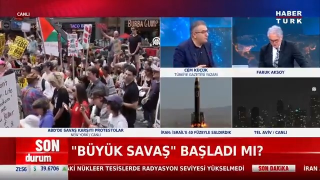 ABD ve İsrail'in amacı İran'ı parçalamak mı? Türkiye Gazetesi Yazarı Cem Küçük #HabertürkGündem'de yorumladı.