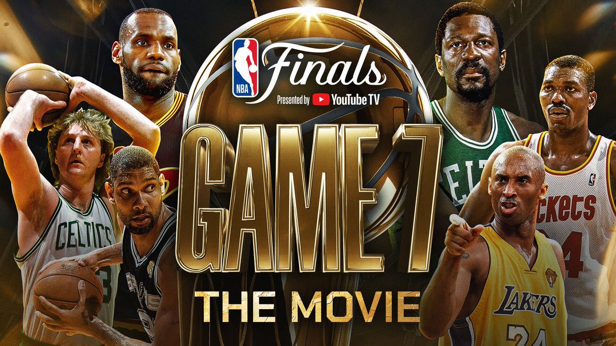 GAME 7: THE MOVIE 🎥🏆 A cinematic experience EIGHT DECADES in the making...