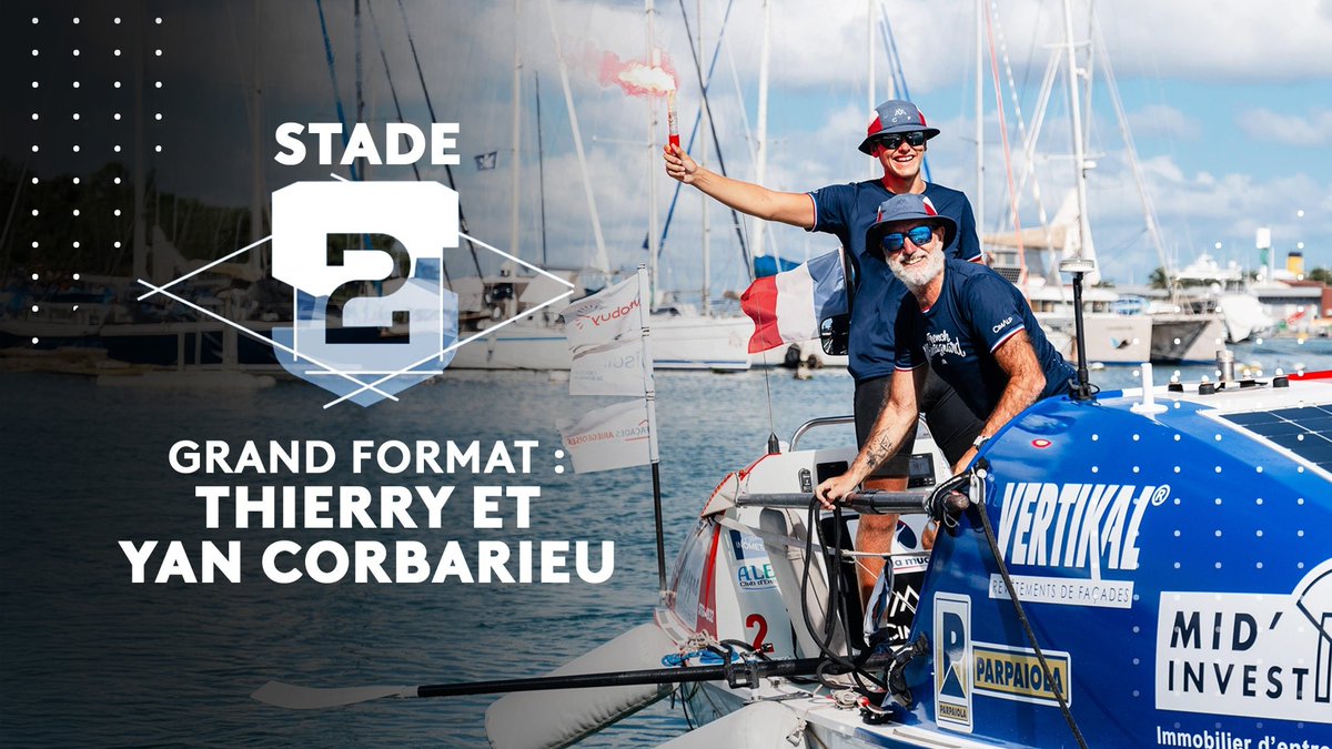 👨‍👦 #Stade2 | Grand format : une odyssée père/fils ❤️‍🔥 Thierry, c’est le père. Yan, le fils. Ensemble, ils viennent de parcourir 25 000 km à vélo, à la rame et à pied autour du globe. Un défi fou de plus de 7 mois ! ▶️ L'émission en replay :
