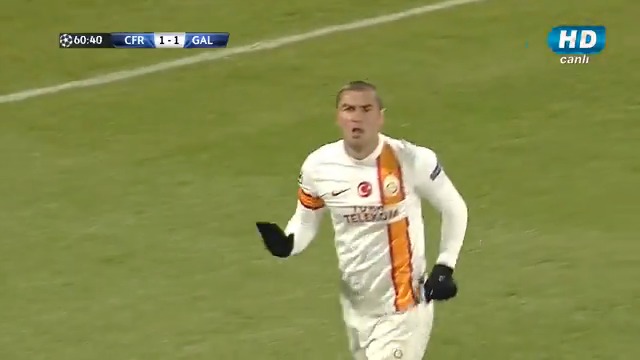 GENİŞ ÖZET | Cluj 1-3 Galatasaray - Burak Yılmaz'ın hattrick yaptığı maç