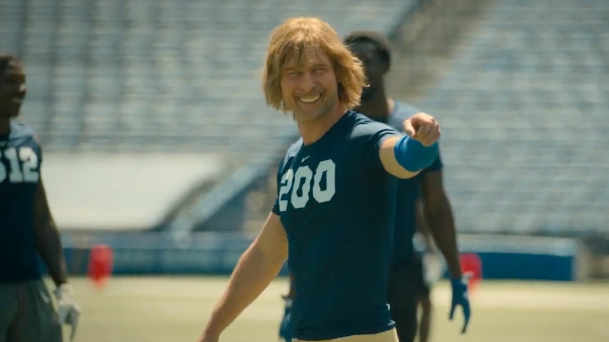 Glen Powell is #ChadPowers. New series premieres September 30 on Hulu.