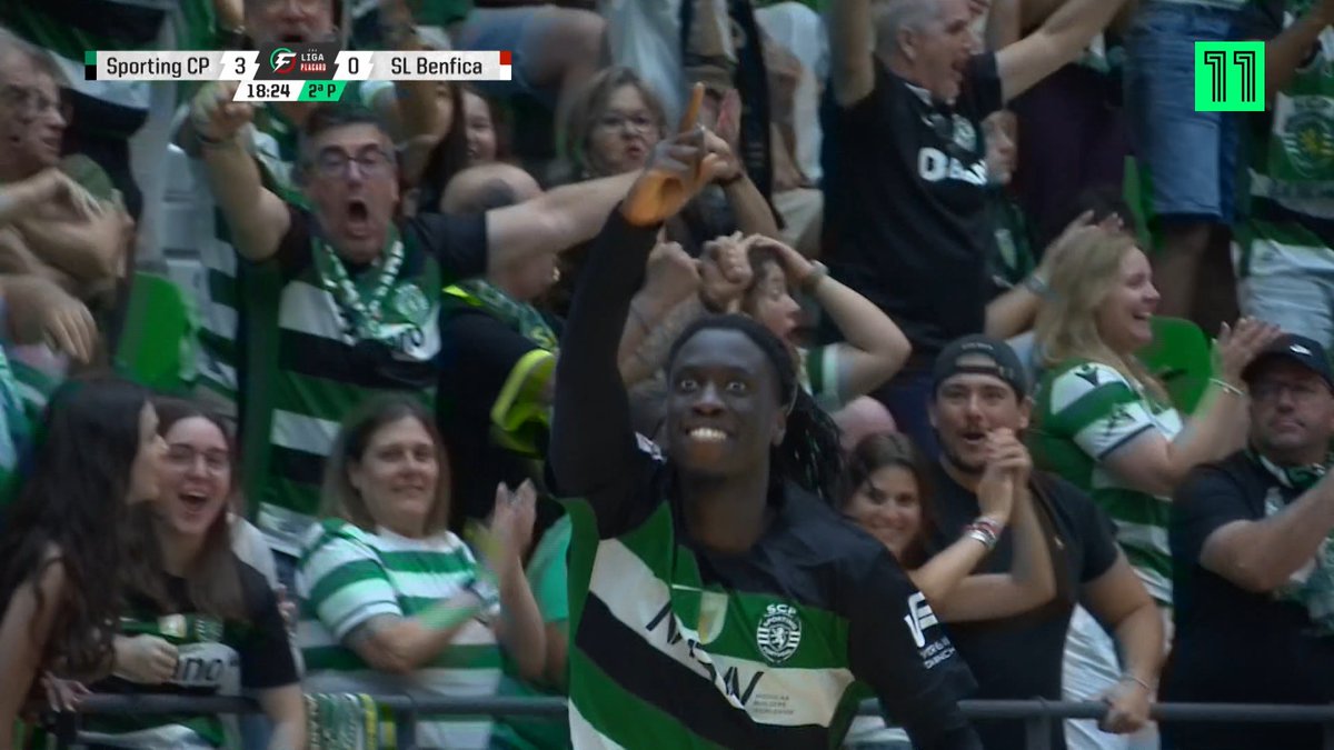 O Sporting CP vence o jogo 3 da final da #LigaPlacard 🦁🆚🦅 #Canal11 #FutebolEmPortuguês