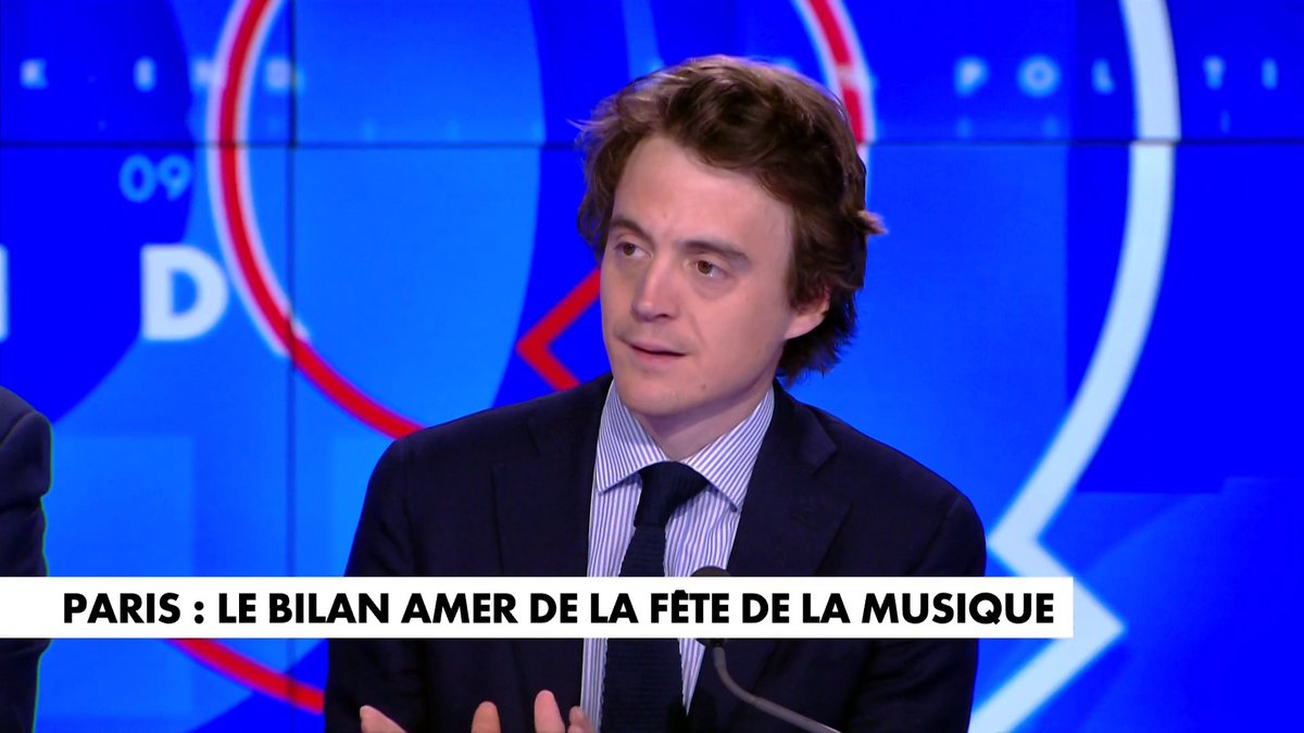 Amaury Bucco : «Pour la Fête de la musique, je crois que c'est assez inédit ce niveau de violence», dans 100%PolitiqueWE
