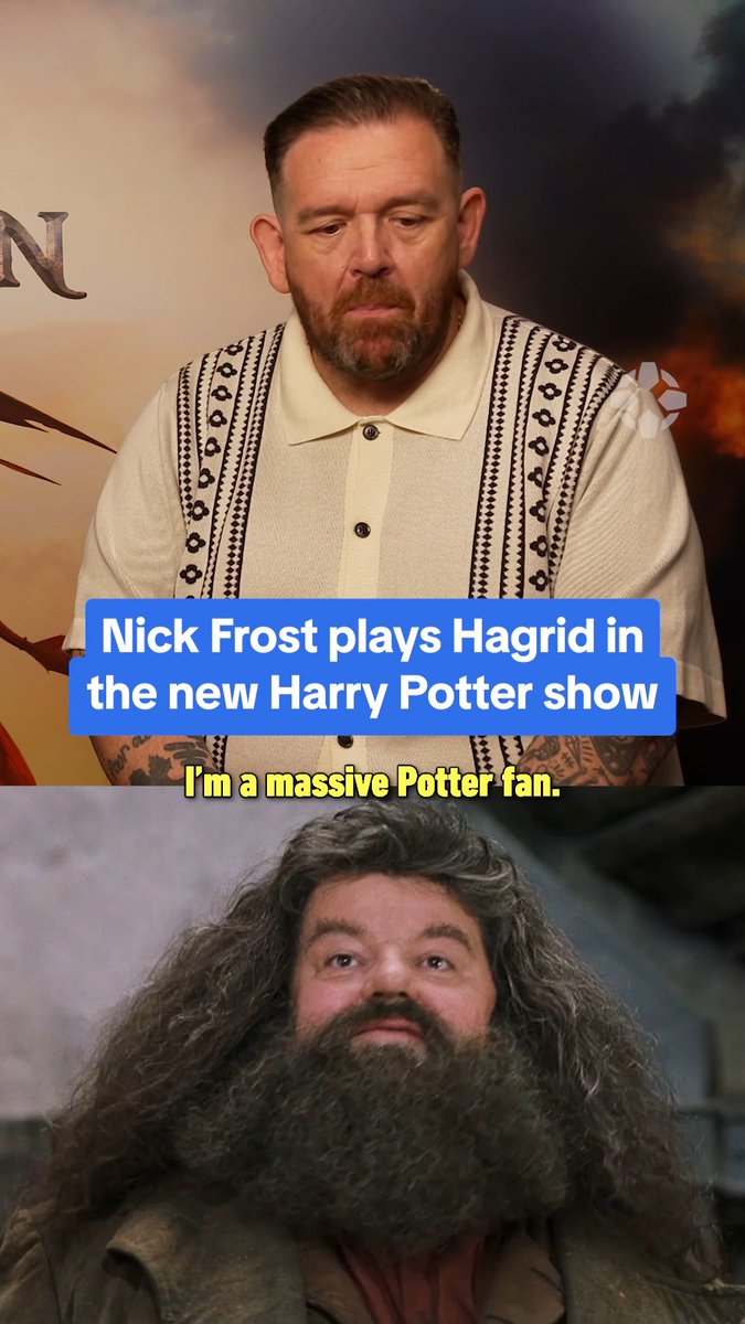 HTTYD star Nick Frost addresses the controversy of joining the Harry Potter HBO series: