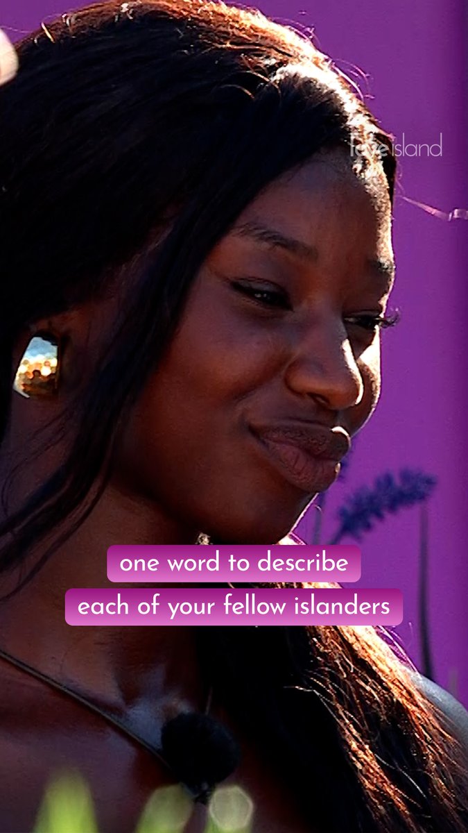 One word to describe this game: Juicy 🤤 #LoveIsland