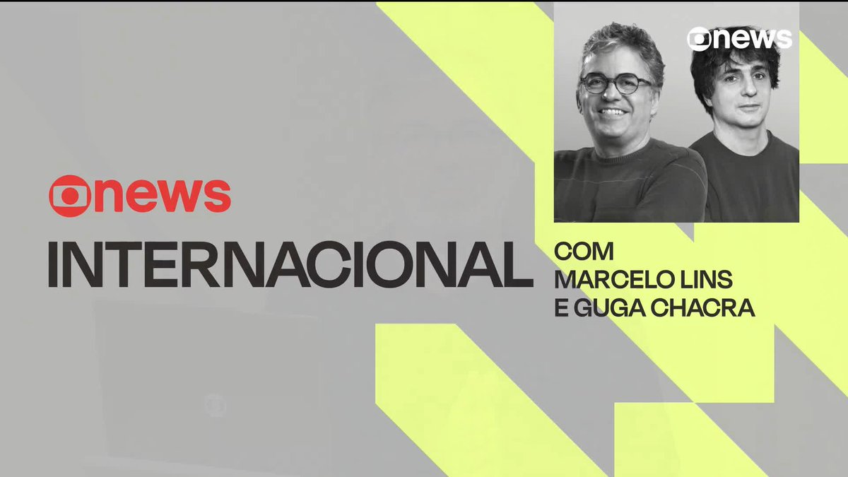 O #EspecialdeDomingo deste 22 de junho já está no ar, com Erick Bang. E já começamos direto com o #GloboNewsInternacional, sob o comando de Marcelo Lins e Guga Chacra. ➡ Assista à #GloboNews: