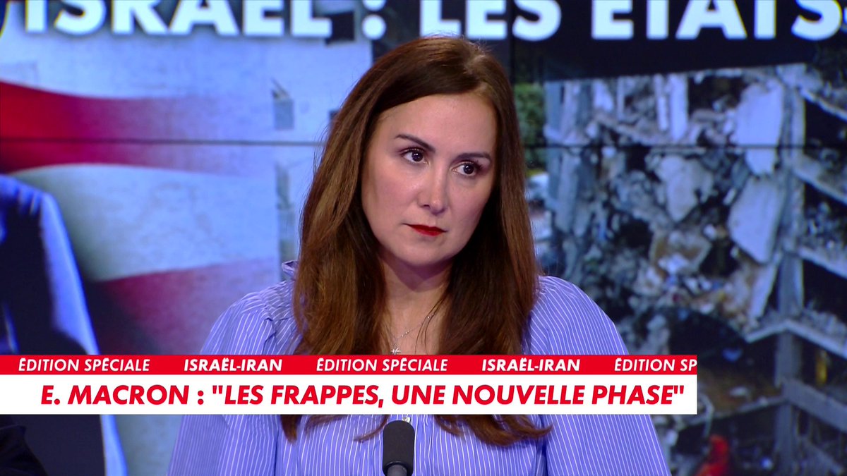 Sara Safari estime : «Le peuple iranien se souviendra de qui a été du bon côté de l'histoire», à propos d'Emmanuel Macron, dans 100%PolitiqueWE