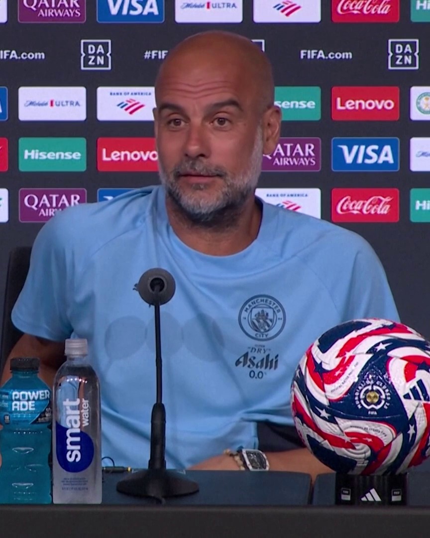 Pep Guardiola responded to critics of the FIFA Club World Cup by pointing to the unmatched passion of South American supporters 🤝