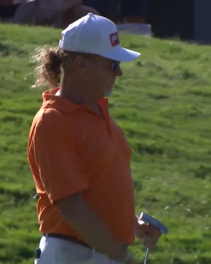 CLUTCH AGAIN! Miguel Angel Jiménez birdies to force a playoff Kaulig Companies Championship 👏