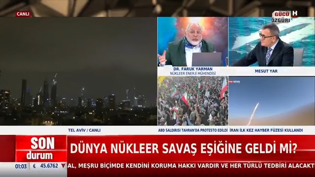İran-İsrail gerilimi nükleer bir savaşa dönüşebilir mi? Nükleer Enerji Mühendisi Dr. Faruk Yarman #BaşkaMeseleler'de Mesut Yar'a anlattı.