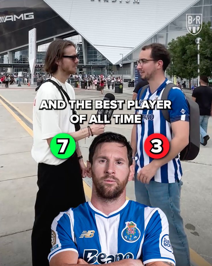 Would Porto fans sign a 37-year-old Messi or a 40-year-old Ronaldo? 🤔