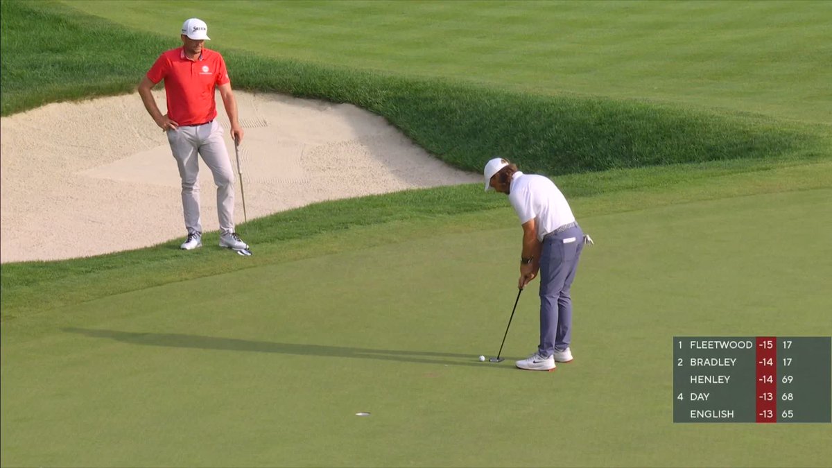 The final hole bogey that saw Tommy Fleetwood's first PGA Tour win slip through his fingers 💔