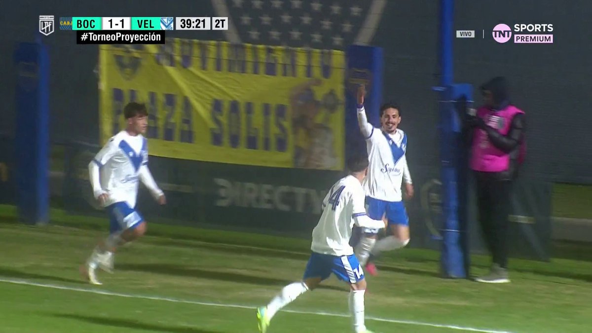 ⚽️🔥 El gol agónico de Francisco Pozzo para la clasificación de #Vélez a la final del Torneo Proyección.