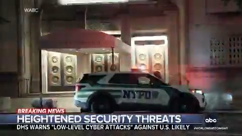 Law enforcement across the U.S. is stepping up its presence after those U.S. strikes on Iran. And today Homeland Security issued a bulletin calling on the public to report anything suspicious and warning of possible cyberattacks. Pierre Thomas reports.