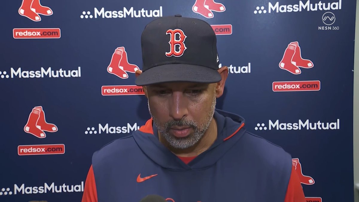 Alex Cora on Jarren Duran: “He’s safe. Clearly.” What bothered him even more was the Abraham Toro play at the plate…