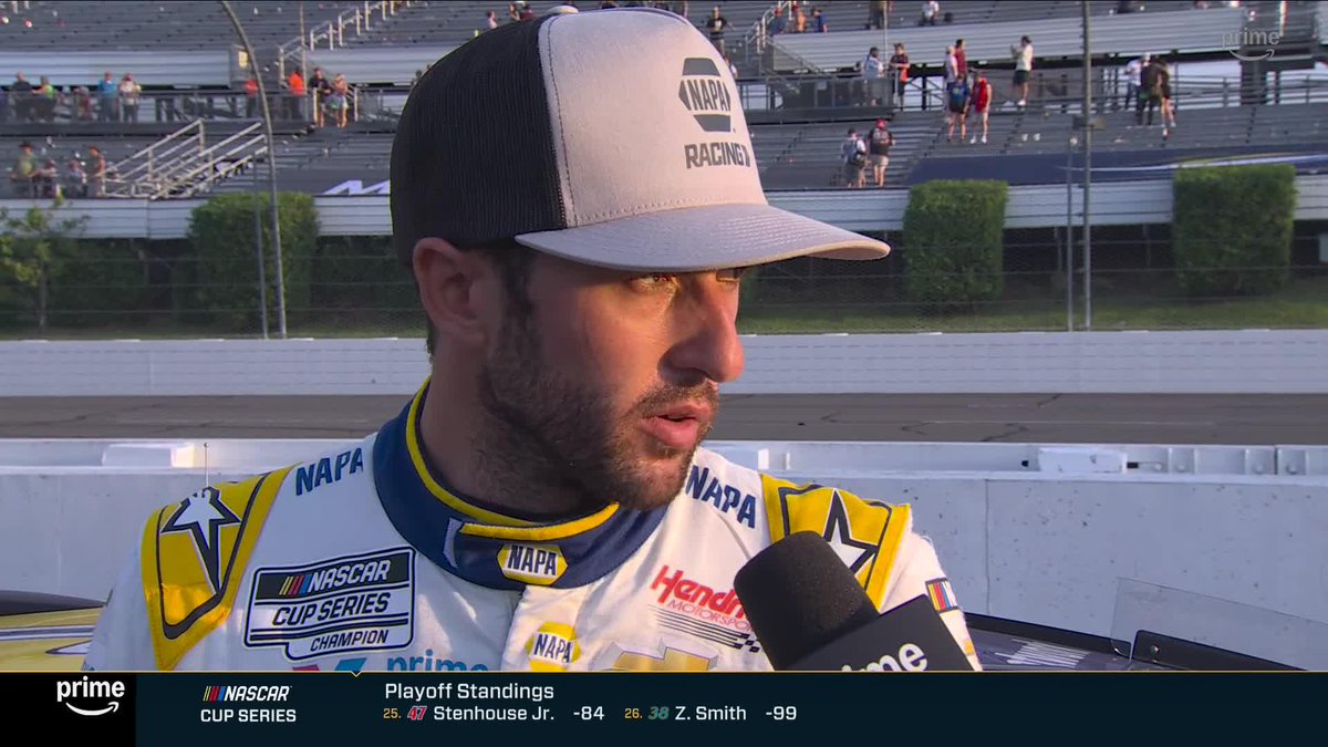 "It's all well within reach." Chase Elliott believes in his car and his team. #NASCARonPrime