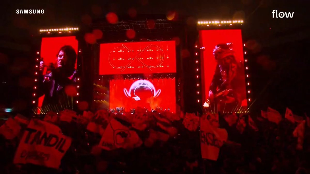 "Canción de Cuna": Por este momento durante el recital de Los Piojos en River