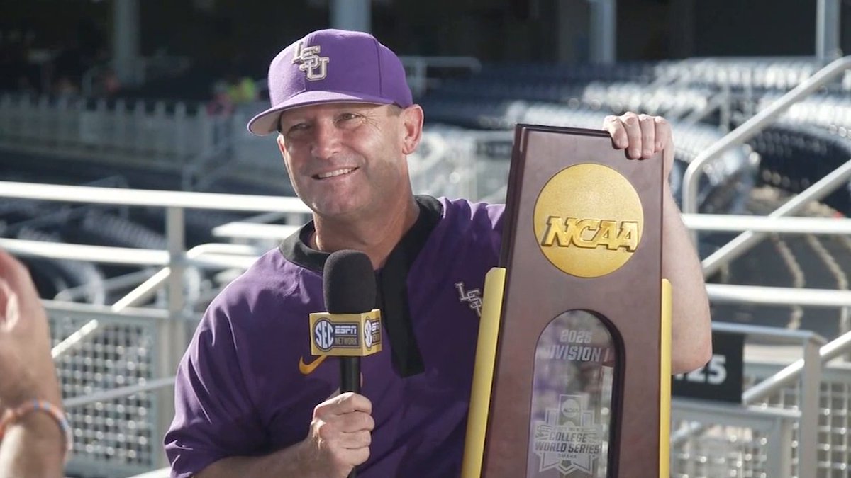 "That's one of the greatest days of my entire life." LSU Baseball's Jay Johnson reflects on this 2025 national championship team 🏆