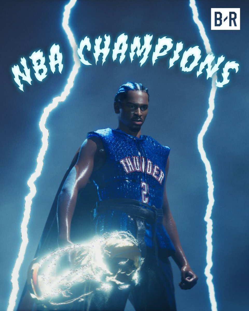 OKC THUNDER ARE YOUR NBA CHAMPIONS 🏆🌩️