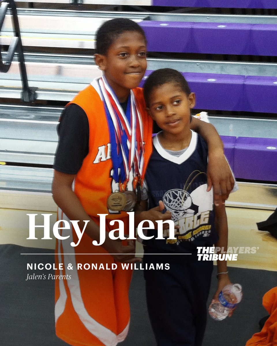 “To say I’m so proud of you is an understatement.” Jalen Williams is an NBA CHAMPION. Hear the message therealjalenwilliams’s parents left for him. 💙