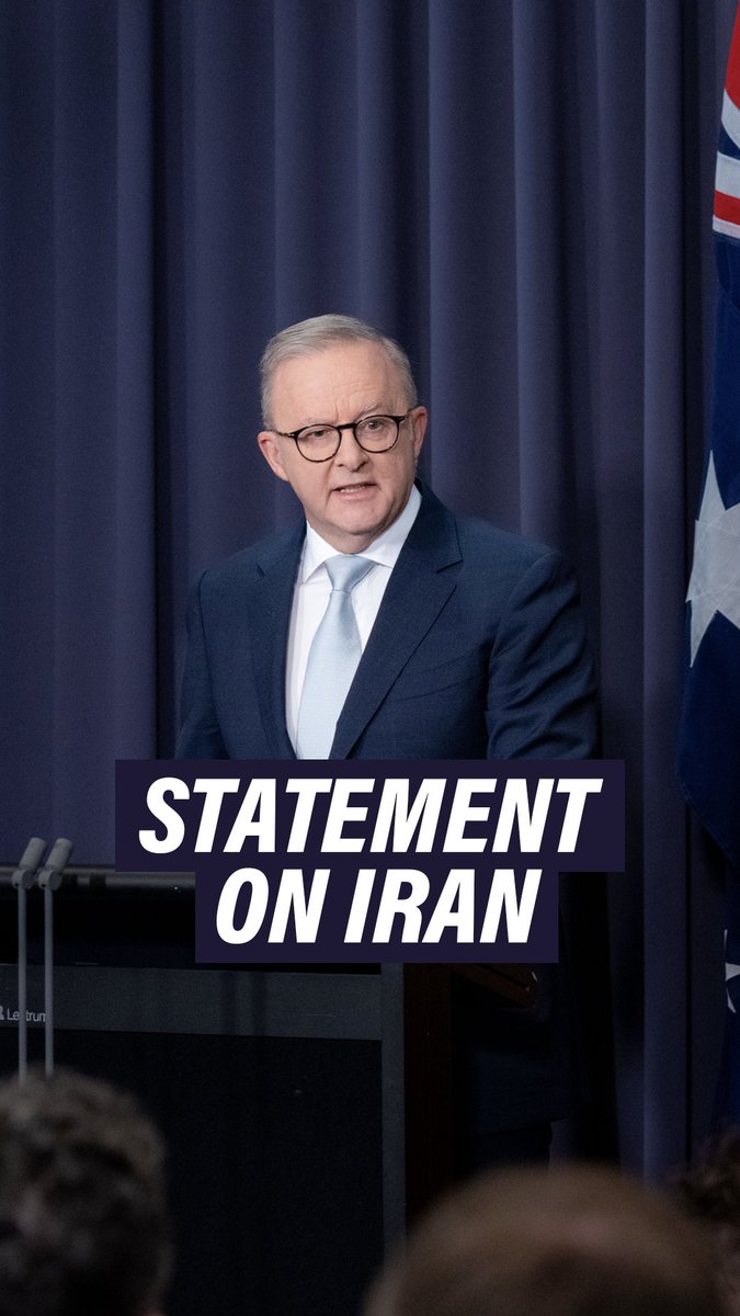 Australia is deeply concerned about any escalation in the Middle East. We want to see diplomacy, dialogue and de-escalation.