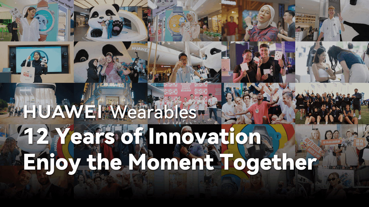 For 12 years, #Huawei wearables have helped millions live healthier and more active lives. With accumulated global shipments surpassing 200 million units, we are grateful for the trust placed in our technology, and remain committed to further meaningful innovation.