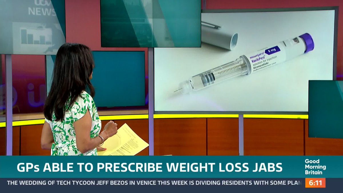 GPs in England will now be able to prescribe weight loss jabs to their patients on the NHS. From today, doctors can offer injections to those considered to have the 'greatest need' for them. @Drhilaryjones has been looking at the details.