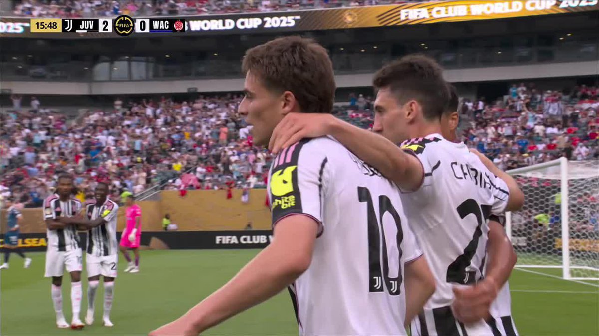 ¡ERA PARA QUE CIERREN TODO! GOLAZO infernal de Yildiz al ÁNGULO para el 2-0 parcial de Juventus vs. Wydad en el Mundial de Clubes. 📺 Mirá los partidos de #DisneyPlus de la #FIFACWC 🏆🌎 en el Plan Premium