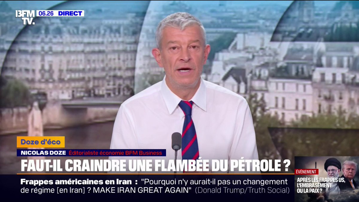Est ce que vous comprenez pourquoi le président Macron tente de faire baisser les tensions ? Ou faut il expliquer encore &amp; encore aux gens qui ne comprennent rien à la géopolitique mais qui seront les premiers à pleurer avec un baril à 120 dollars…
